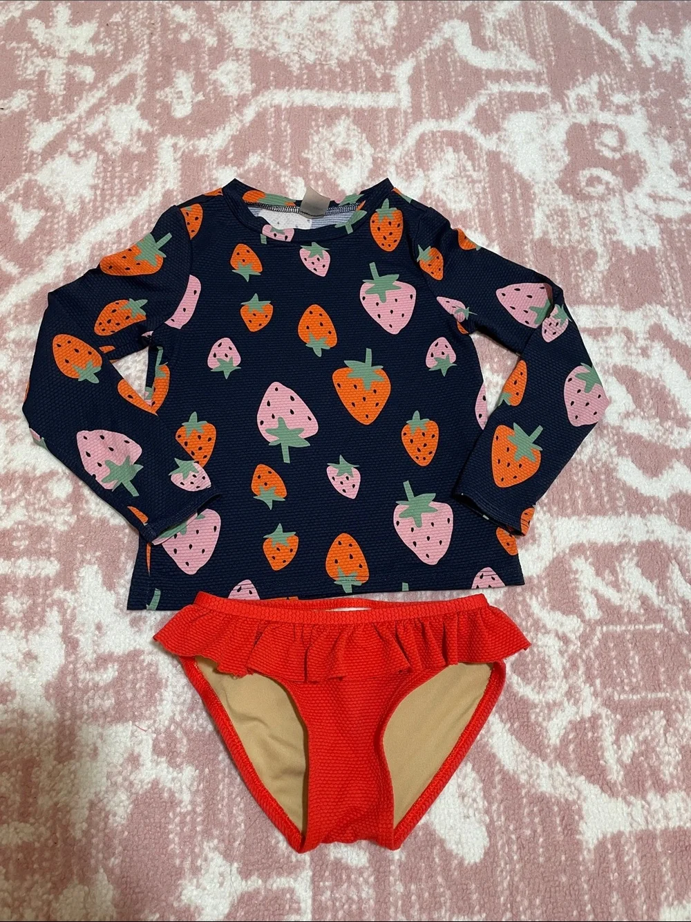 GUC - Old Navy Ruffle-Trim Bikini Swim Set